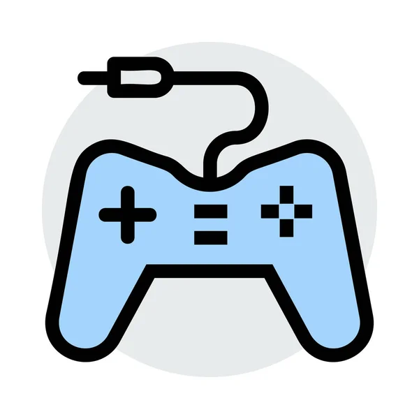 Icono Consola Videojuegos Ilustración Vectorial — Vector de stock