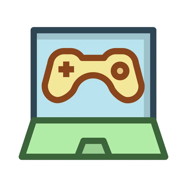 Juego Pod Icono Vector Ilustración — Vector de stock