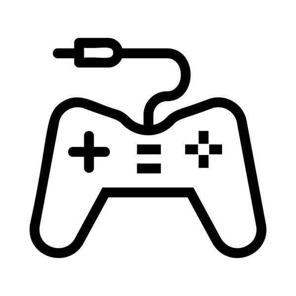 Videospielkonsolen Symbol Vektorillustration — Stockvektor