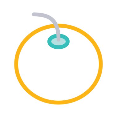 kiraz ikonu vektör illüstrasyonu 