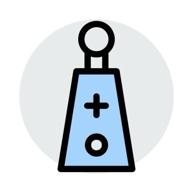 güç simgesi vektör illüstrasyonu 