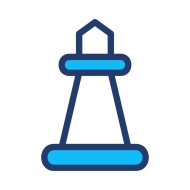 Satranç ikonu vektör illüstrasyonu 