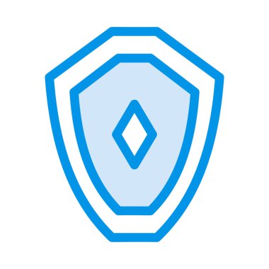 kalkan kutsal kişilerin resmi, işaret, vektör çizim 