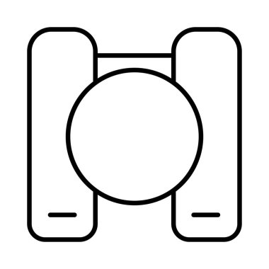 joystick simgesi vektör illüstrasyonu 