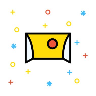 Amaç simge vektör çizim 