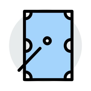 Havuzu simge vektör çizim 