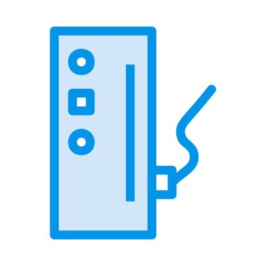 oyun pod simge vektör çizim 