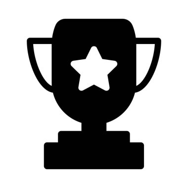 kazanan Kupası. Kavram kupa. Vektör çizim 