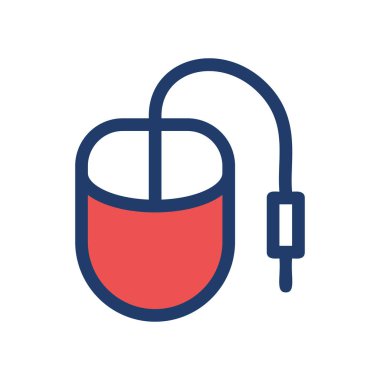 bilgisayar fare simgesi vektör illüstrasyonu 