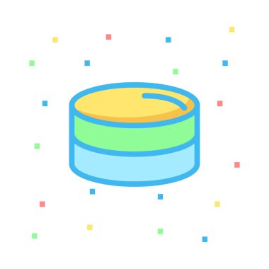 buz hokeyi puck simgesi 