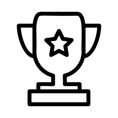 kazanan Kupası. Kavram kupa. Vektör çizim 