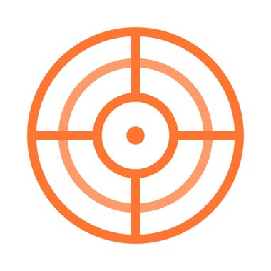 hedef simge vektör illüstrasyonu 