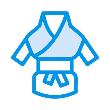 karate karategi adlandırılan geleneksel fotbol simgesi 