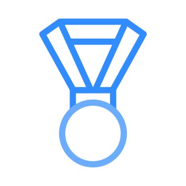 madalya simgesi, işareti, vektör halat 