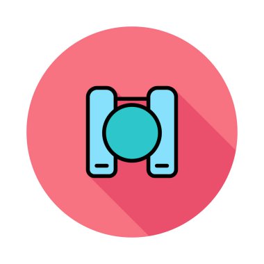 joystick simgesi vektör illüstrasyonu 