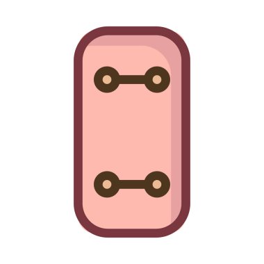 düğme simgesi vektör illüstrasyonu 