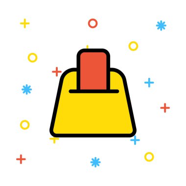 ödeme geçmek simge vektör çizim 