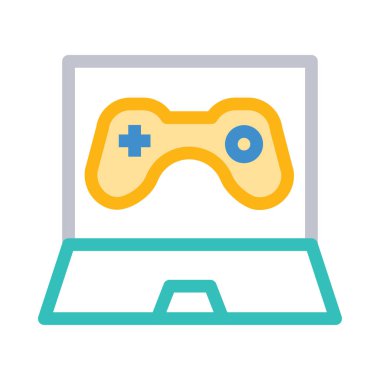 oyun pod simge vektör çizim 