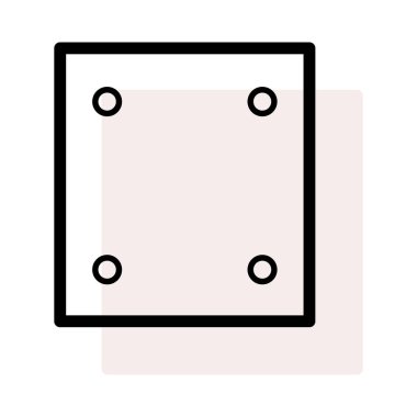 zar simgesi vektör illüstrasyonu 