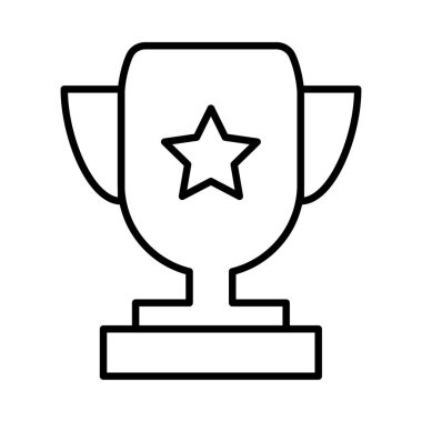 kazanan Kupası. Kavram kupa. Vektör çizim 