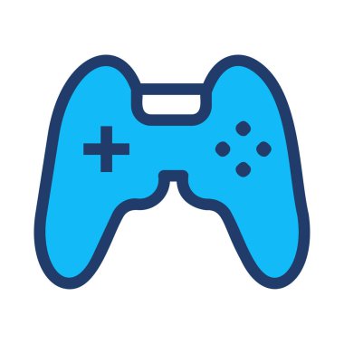 Video oyunu simgesi, vektör illüstrasyonu 