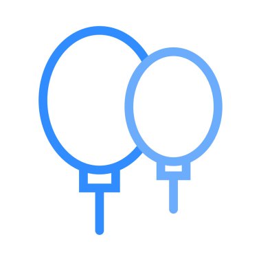 Festival Sisme Balonlar, vektör çizim