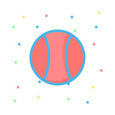 topu simge vektör çizim. Spor