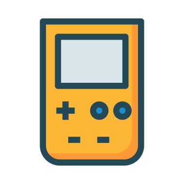 joystick simgesi vektör illüstrasyonu 