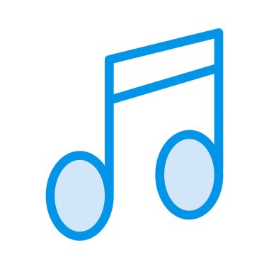 melodi simge vektör çizim 