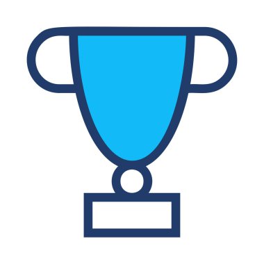 kazanan Kupası. Kavram kupa. Vektör çizim 