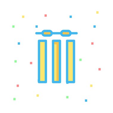 zincir simge vektör çizim 