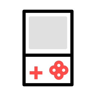 Beyaz arka plan, vektör, illüstrasyon izole tetris lat simgesini