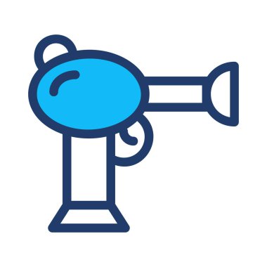 silah simgesi vektör illüstrasyonu 