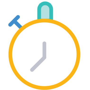 kronometre simgesi, vektör illüstrasyonu 