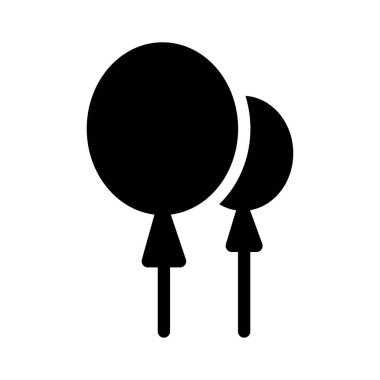 Festival Sisme Balonlar, vektör çizim