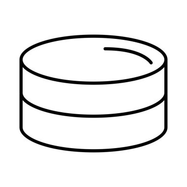 buz hokeyi puck simgesi 