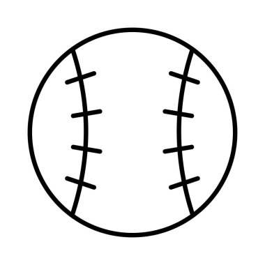 futbol topu ikonu vektör illüstrasyonu 