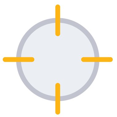 hedef simge vektör illüstrasyonu 