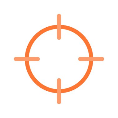 hedef simge vektör illüstrasyonu 