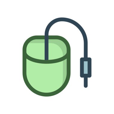 bilgisayar fare simgesi vektör illüstrasyonu 