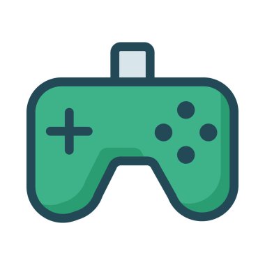 oyun pod simge vektör çizim 