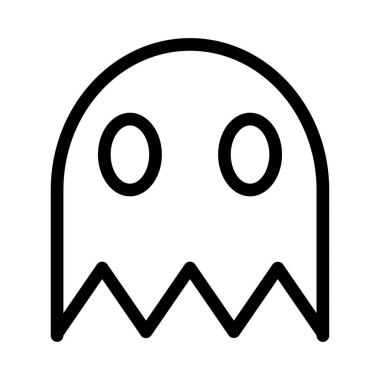 canavar simgesi vektör illüstrasyonu 