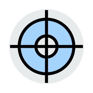 hedef simge vektör illüstrasyonu 