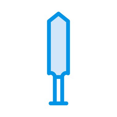 kriket sopası simge vektör çizim 