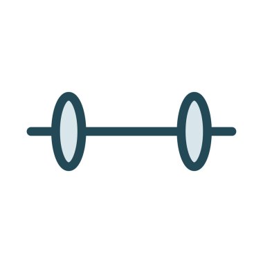 Halter simgesi, spor vektör çizim 