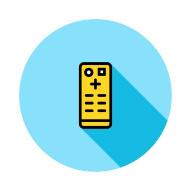 Uzaktan kumanda simge vektör çizim 