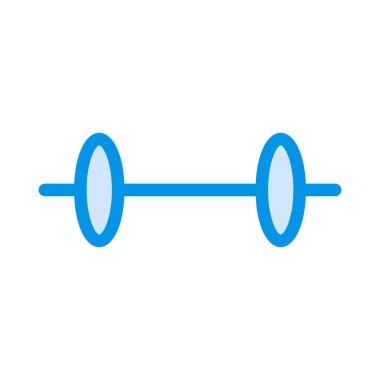 Halter simgesi, spor vektör çizim 