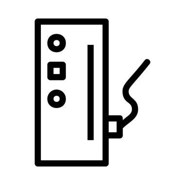 oyun pod simge vektör çizim 