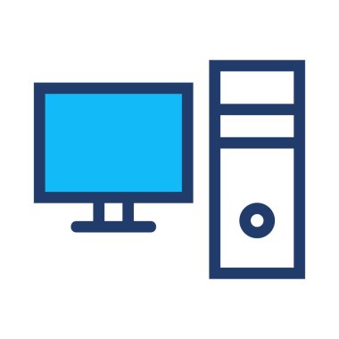 bilgisayar simgesi vektör illüstrasyonu 