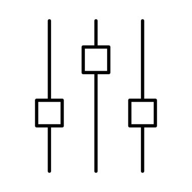 Ses regülatör simge vektör çizim 